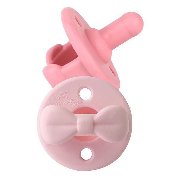 Pink Bows Sweetie Soother™ Pacifier Set