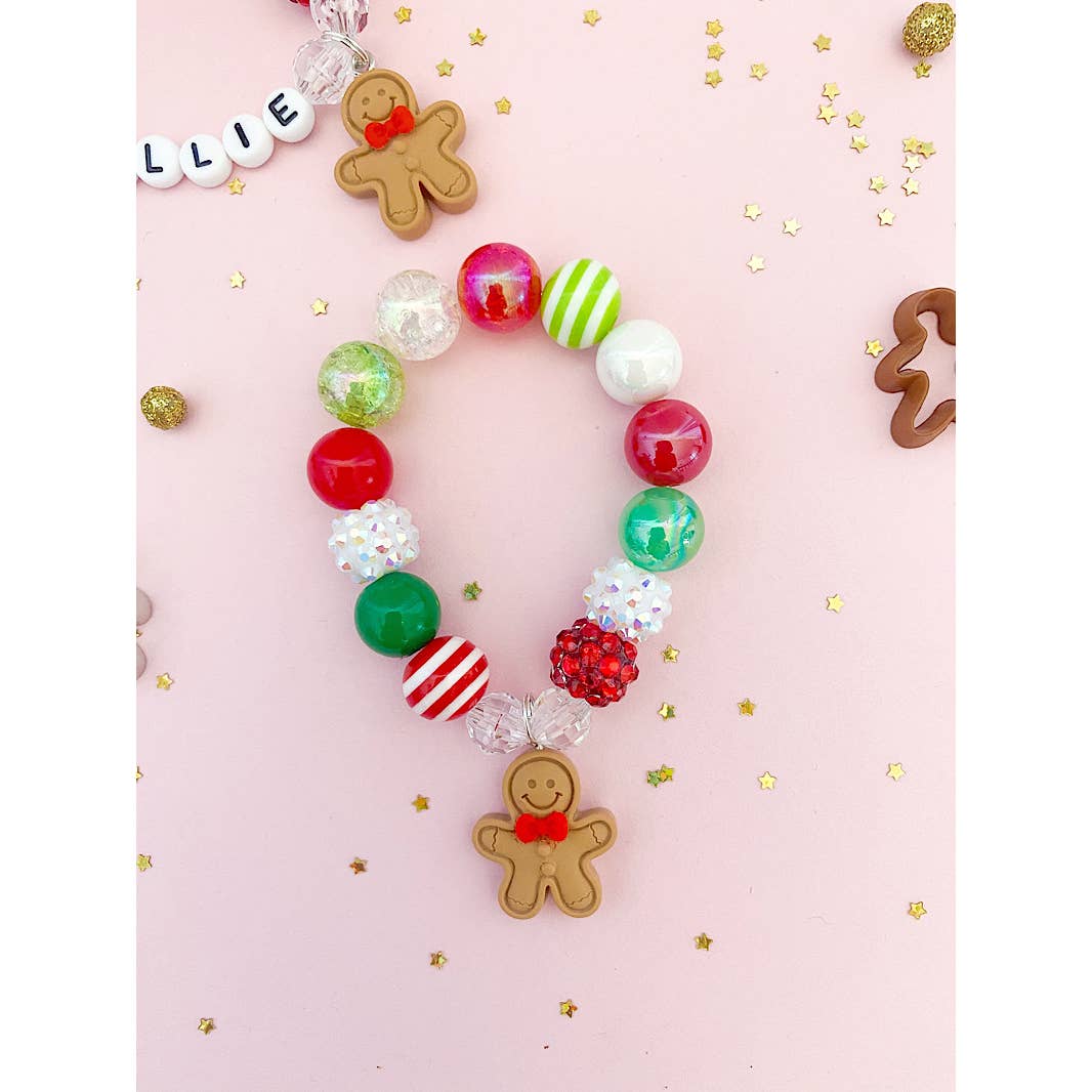 Holiday: Gingerbread Cookie Charm Bracelet