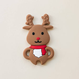Holiday Silicone Teether - Rudolf