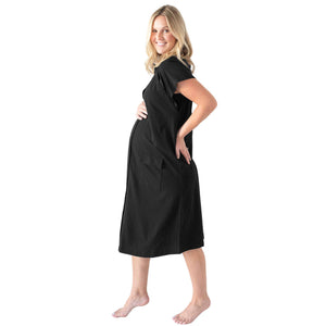 Kindred Bravely Labor and Delivery Gown Features: Velcro front