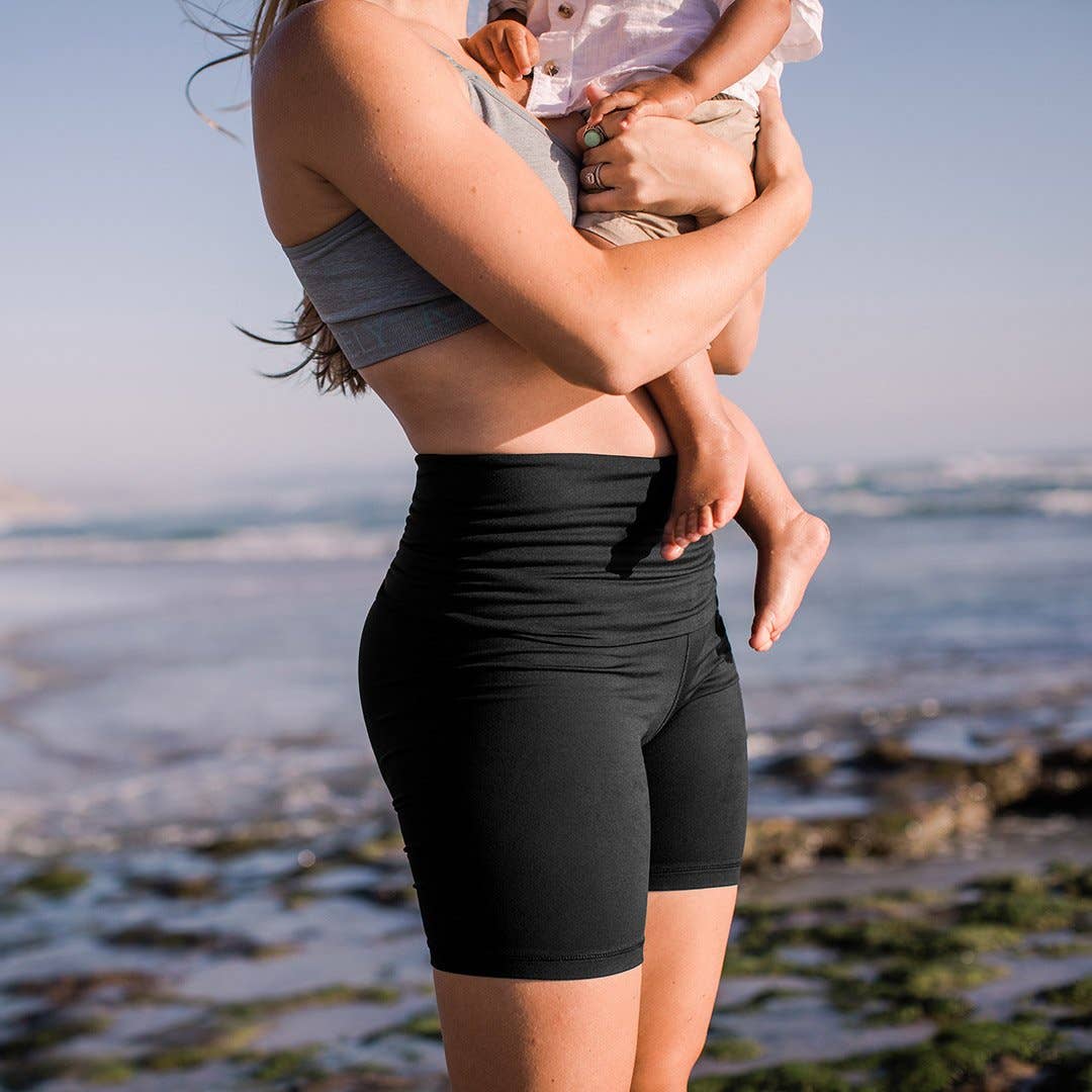 Kindred Bravely - Cherie Maternity & Postpartum Support Bike Shorts – Bump  and Beyond Boutique