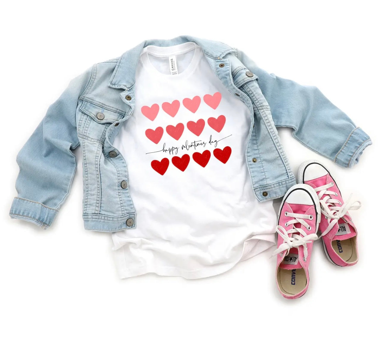 Happy Valentine's Day Youth Graphic Tee
