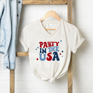 Party in the USA Retro Tee