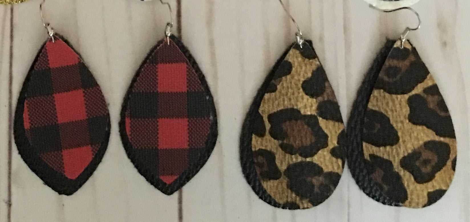 Custom Leather Earrings